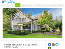 Tablet Screenshot of homesforsalenyc.com